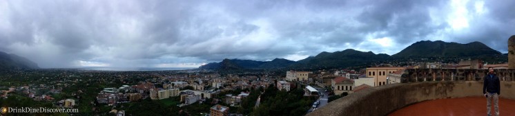View from above of Palermo