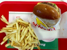 Couldn't resist an In-N-Out burger
